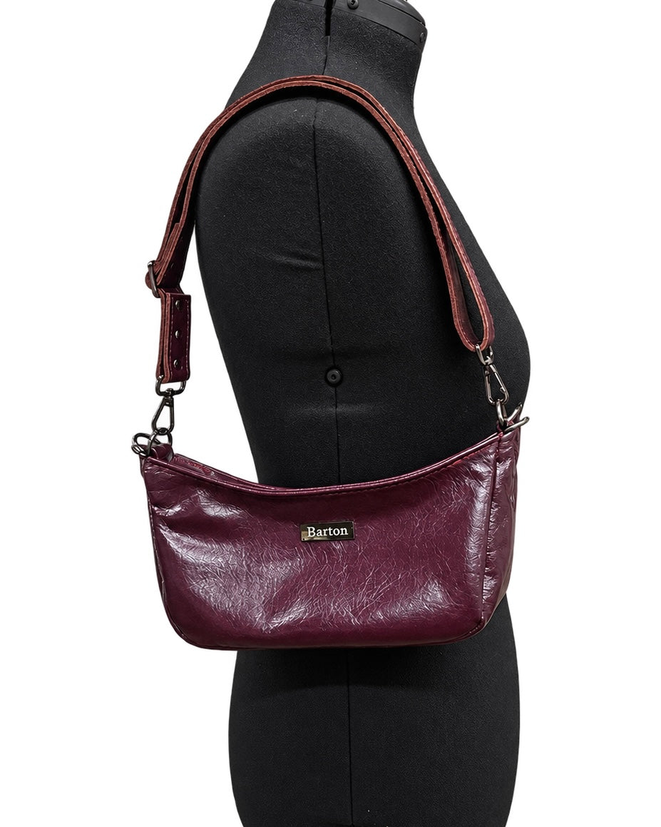 Burgundy Shoulder Bag