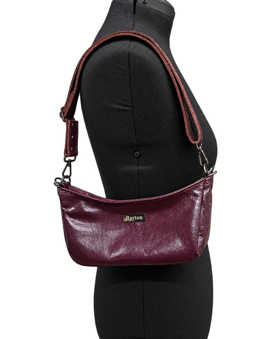 Burgundy Shoulder Bag