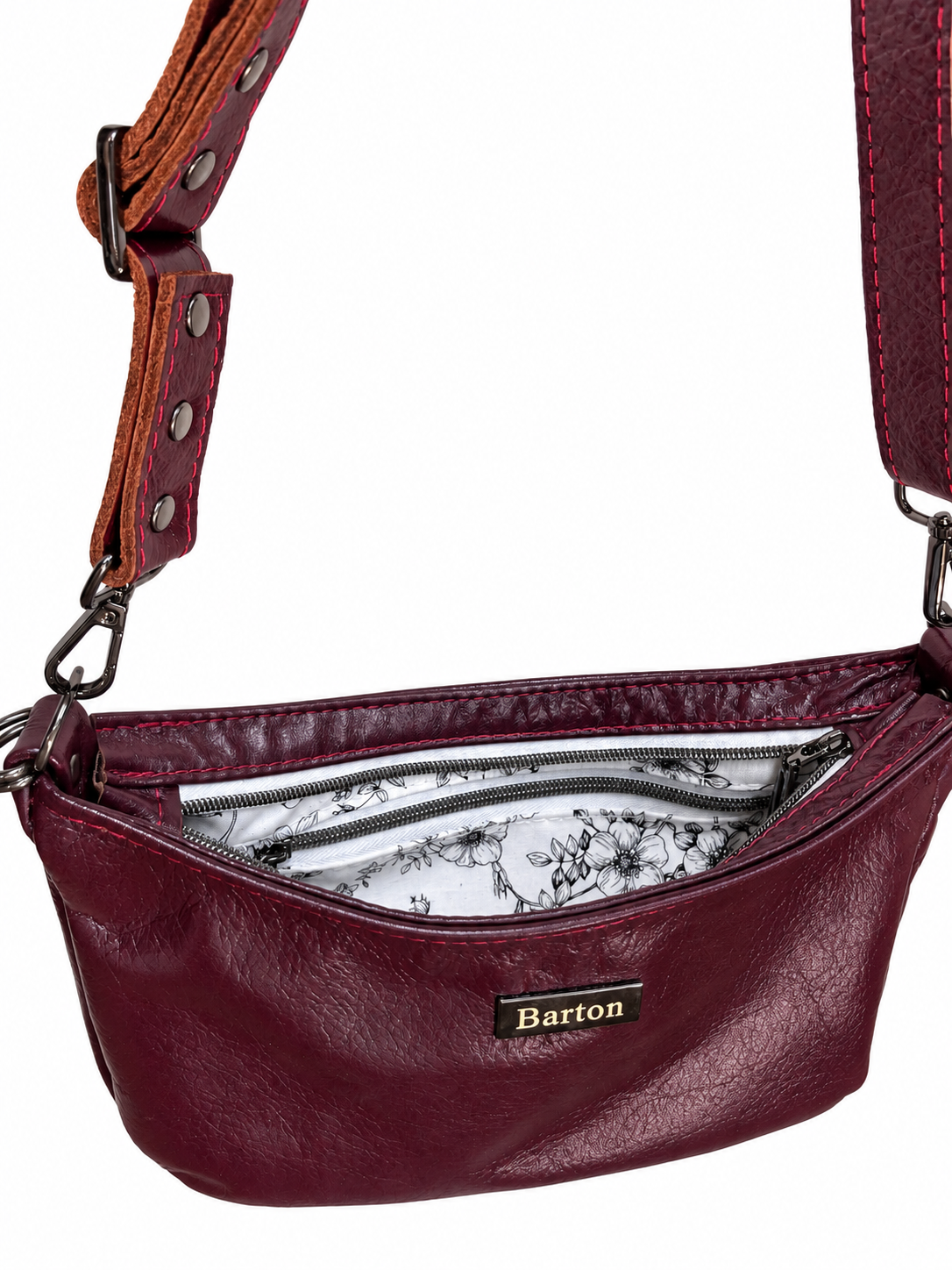 Burgundy Shoulder Bag